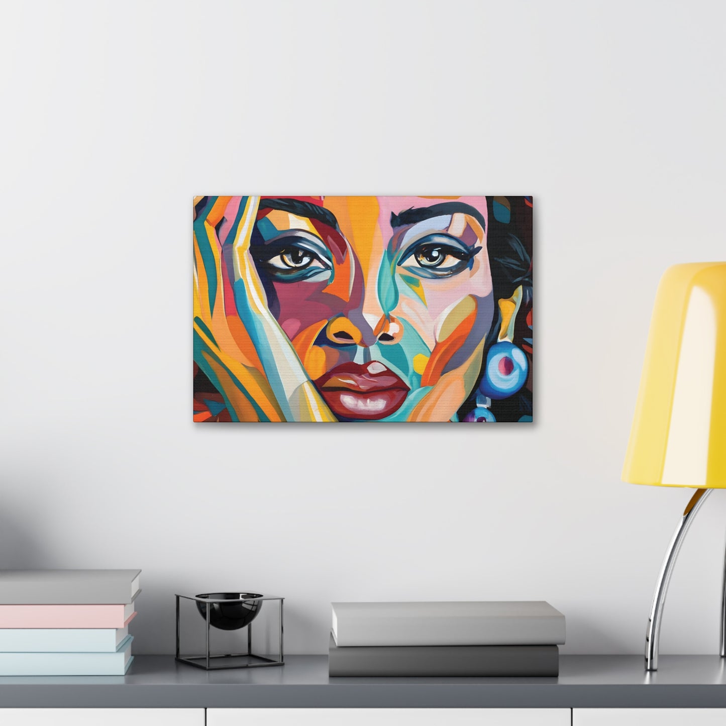 Abstract Africana (Pamela) - Canvas Print