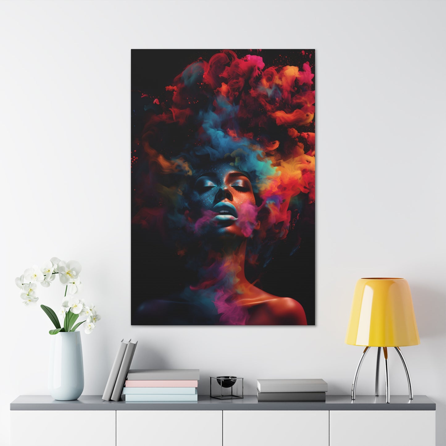 Cosmic Color & Cloudscapes (Ciara)  - Canvas Print