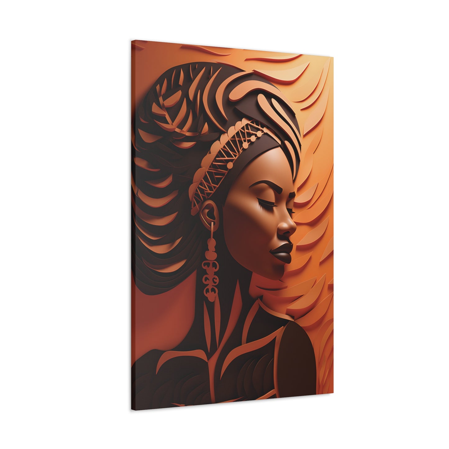 Copper Queens (Nia) - Canvas Print