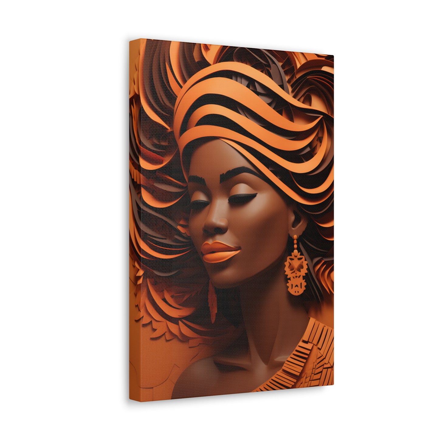 Copper Queens (Naomi) - Canvas Print