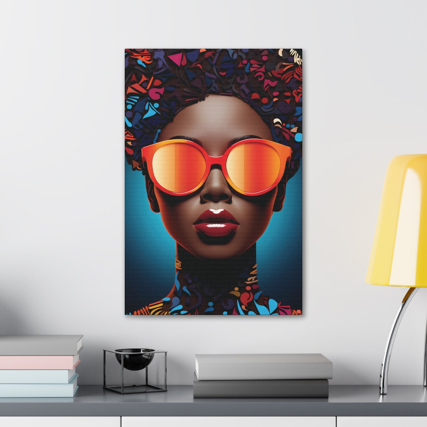 Bold Shades of Beauty (Monique) - Canvas Print