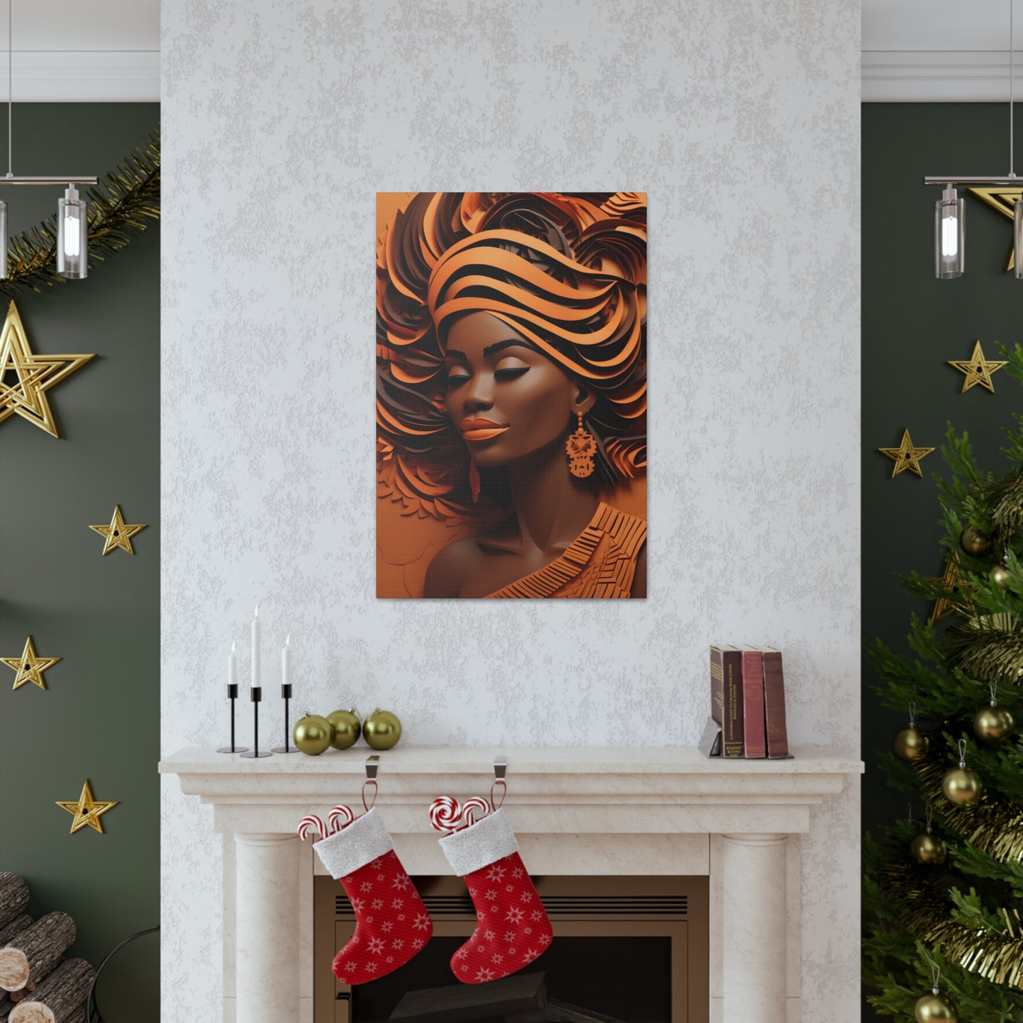 Copper Queens (Naomi) - Canvas Print