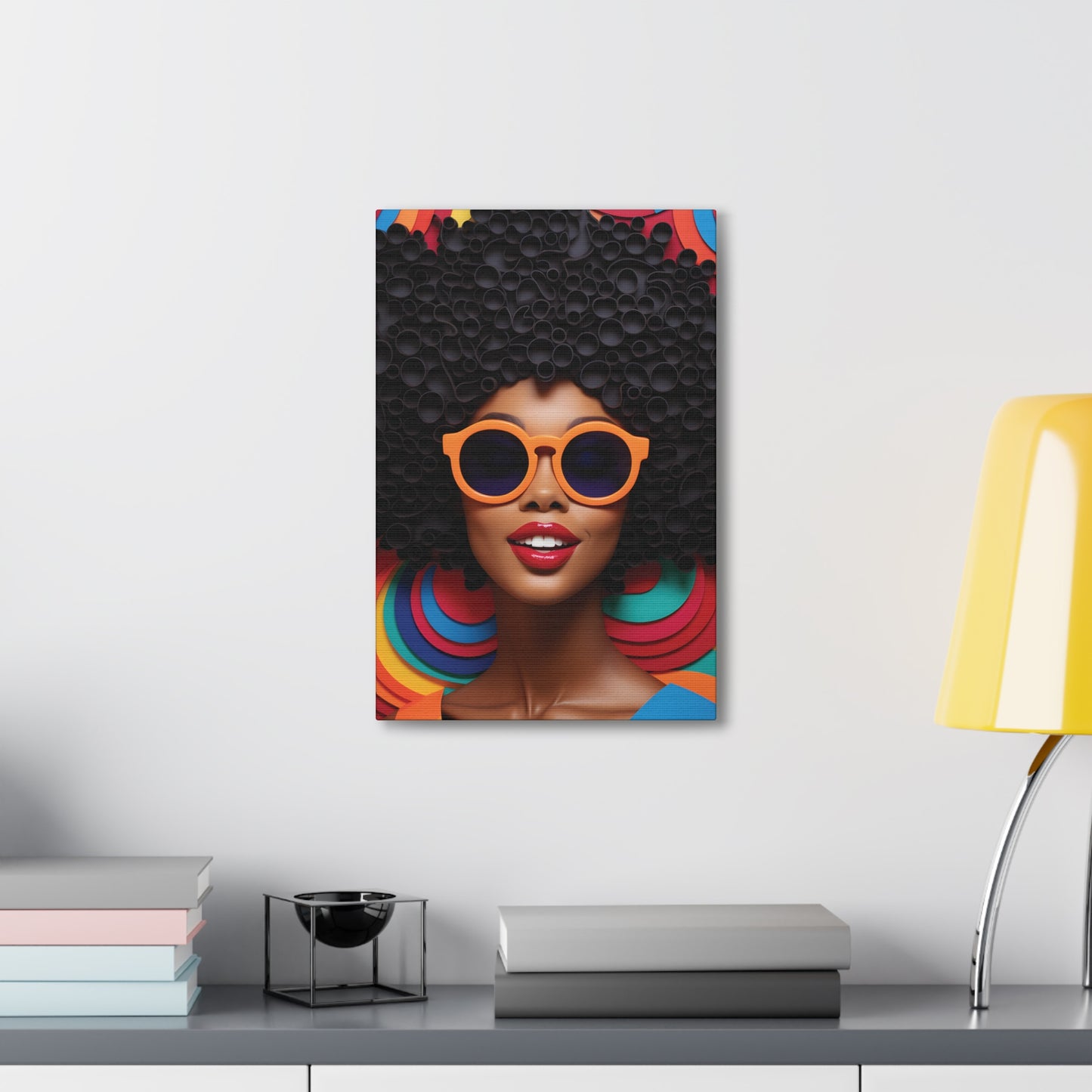 Bold Shades of Beauty (Ayanna) - Canvas Print