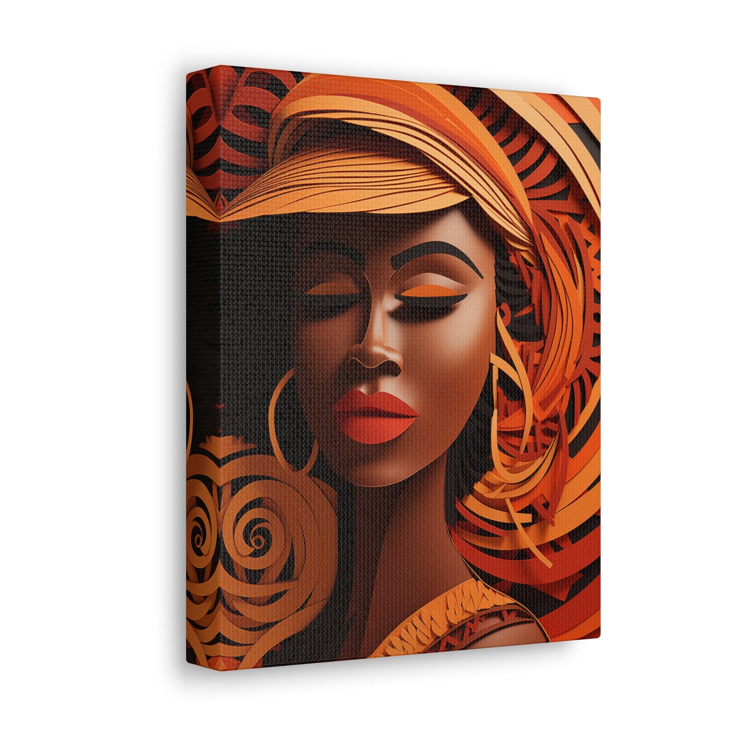 Copper Queens (Mona) - Canvas Print