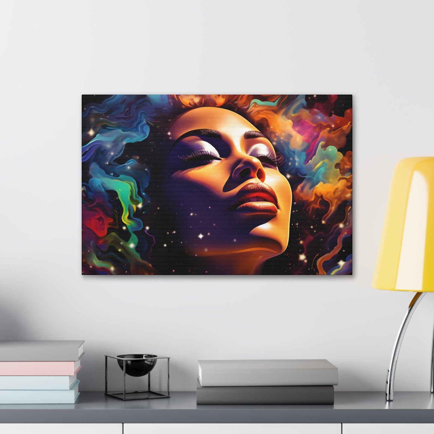 Cosmic Color & Cloudscapes (Lyrica)  - Canvas Print