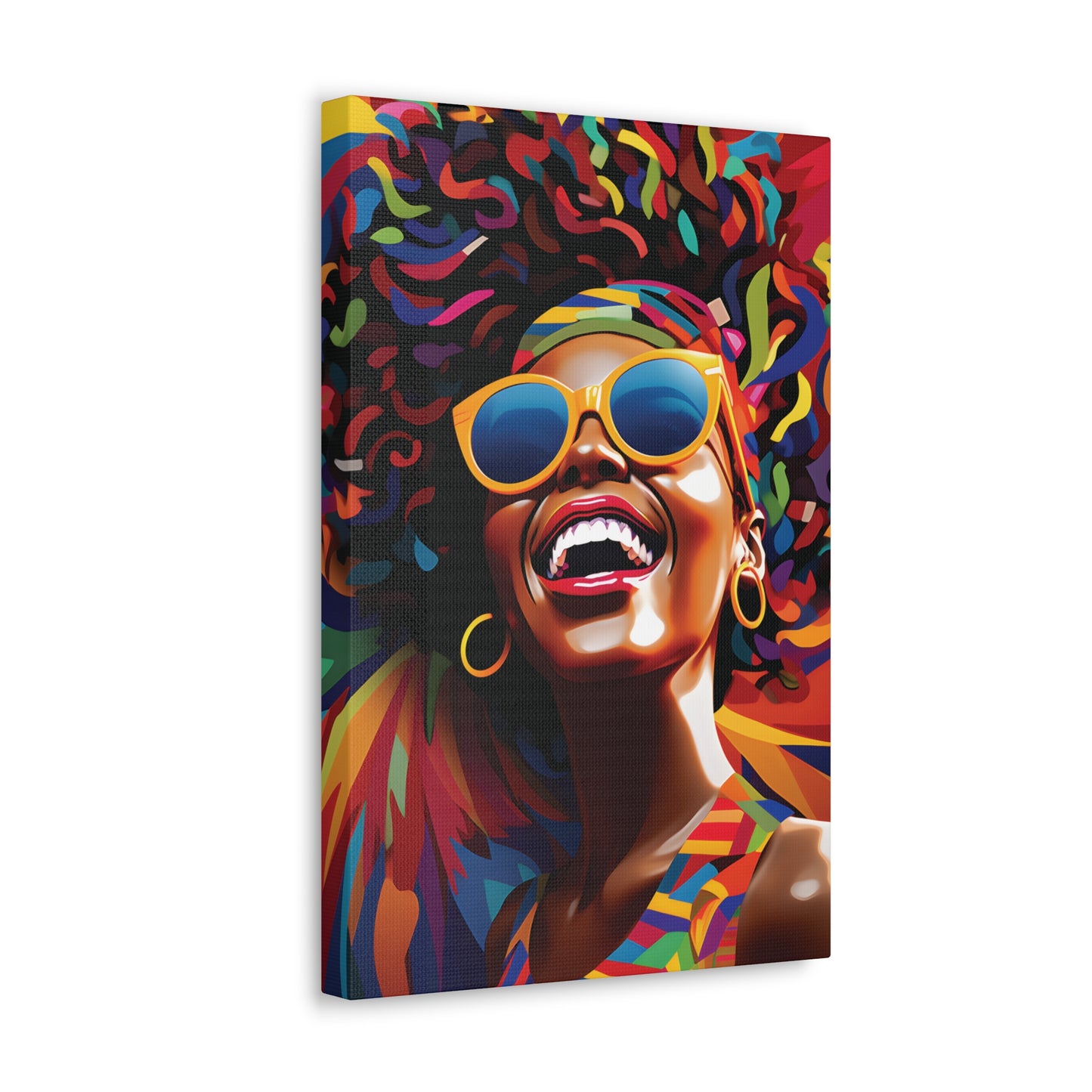 Electric Elegance (Tiana)  - Canvas Print