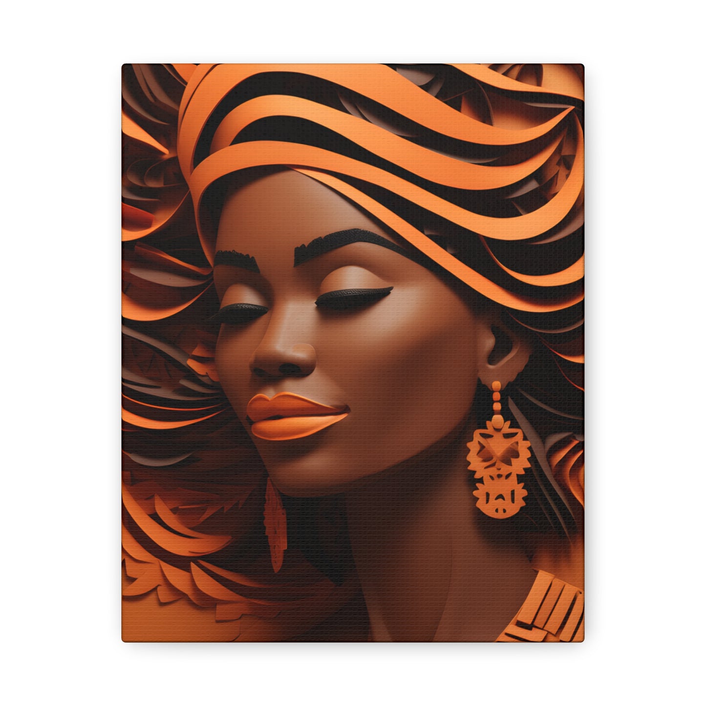 Copper Queens (Naomi) - Canvas Print