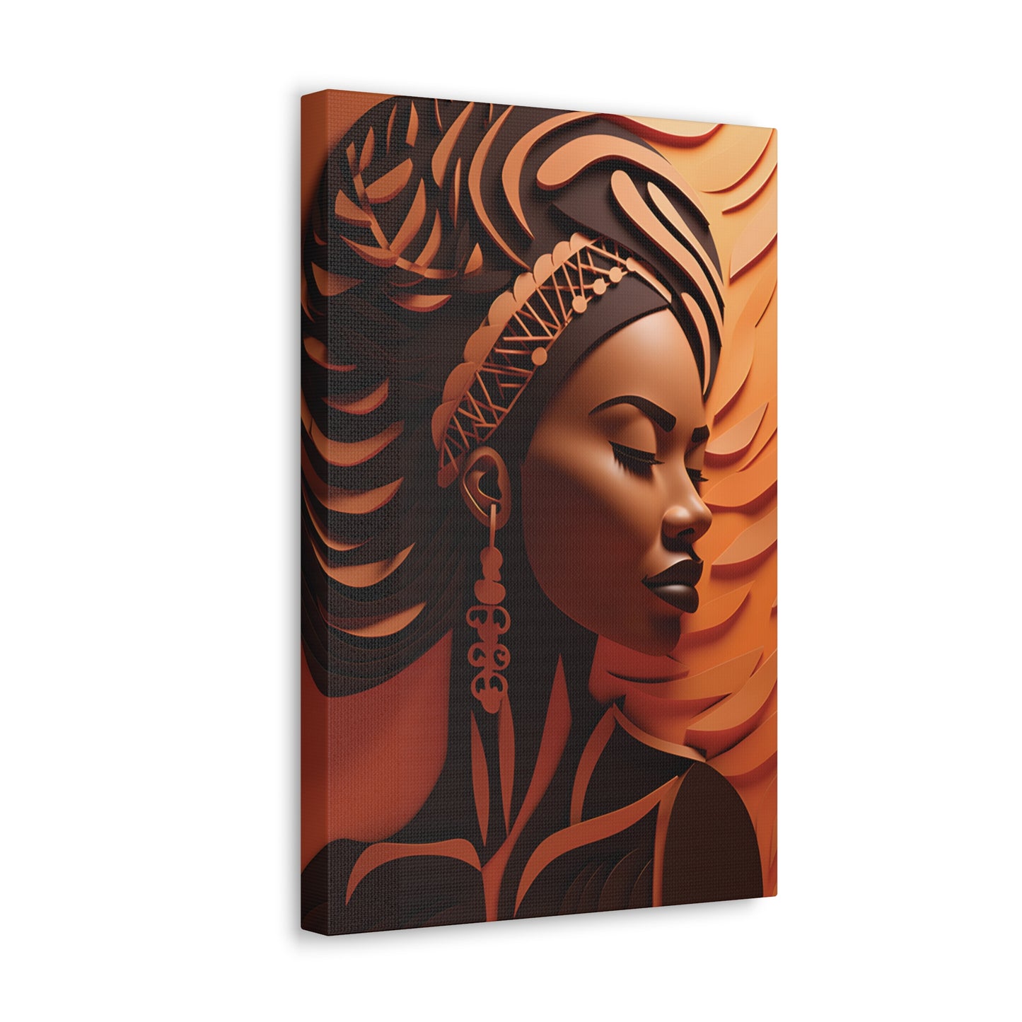 Copper Queens (Nia) - Canvas Print