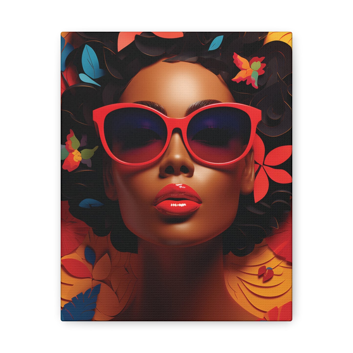 Bold Shades of Beauty (Maya) - Canvas Print