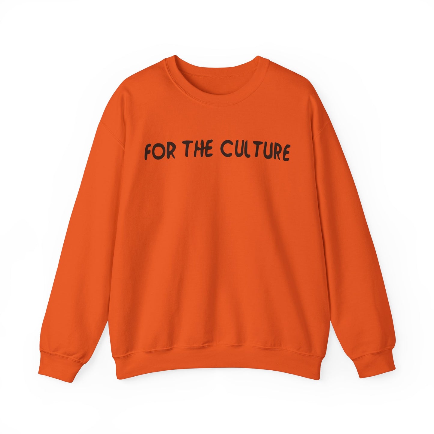 For The Culture (Black Text) - Crewneck Sweatshirt