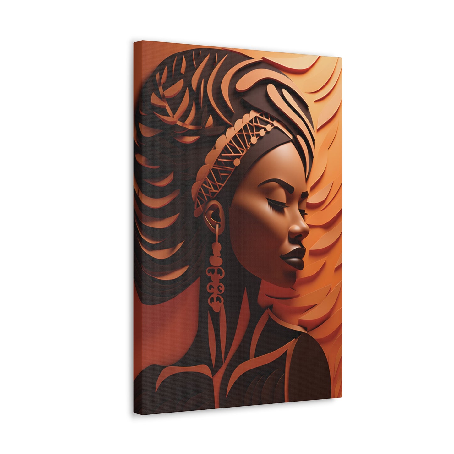 Copper Queens (Nia) - Canvas Print