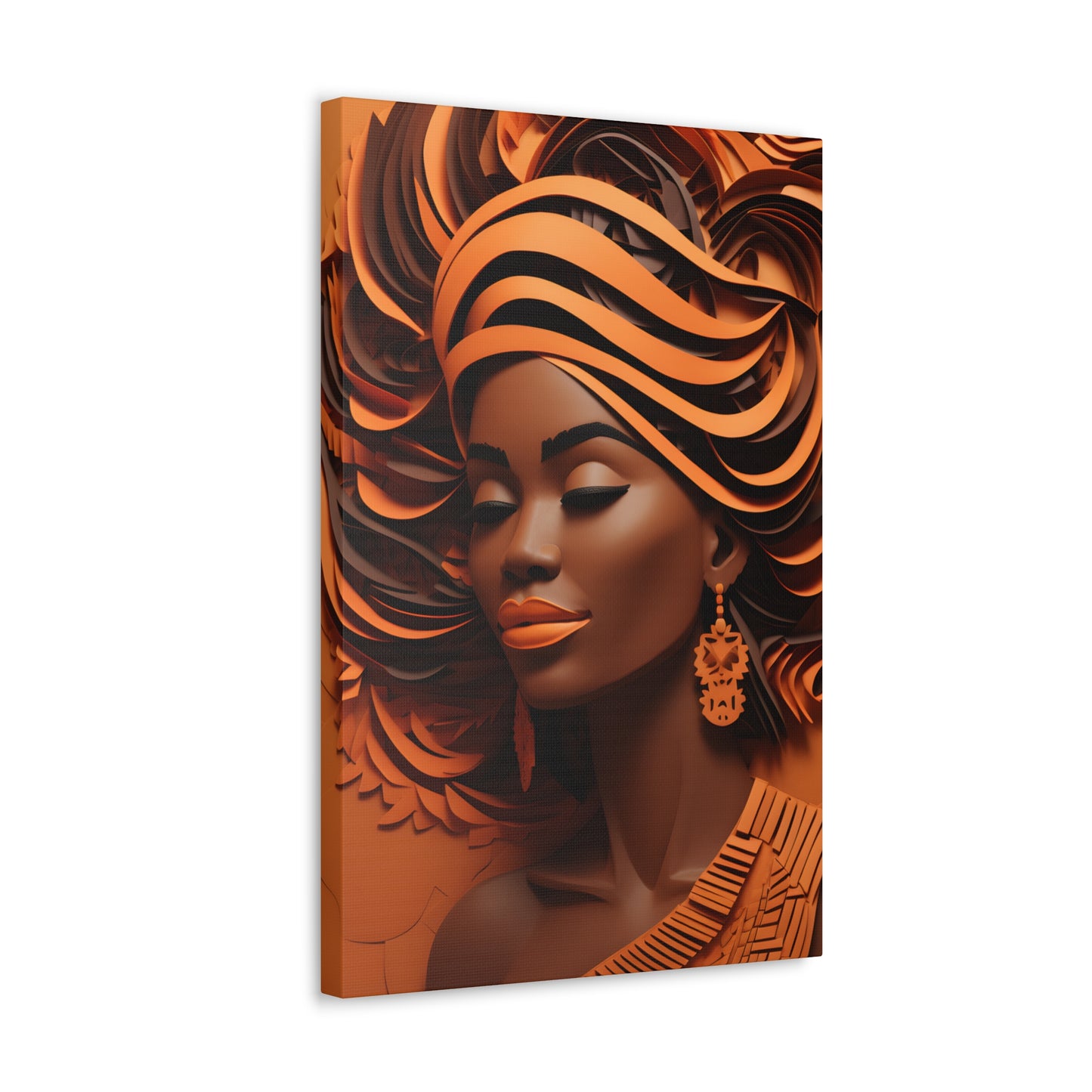 Copper Queens (Naomi) - Canvas Print