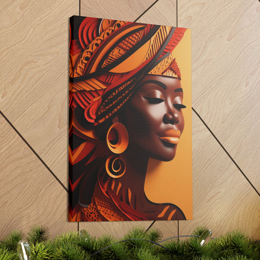 Copper Queens (Asha) - Canvas Print