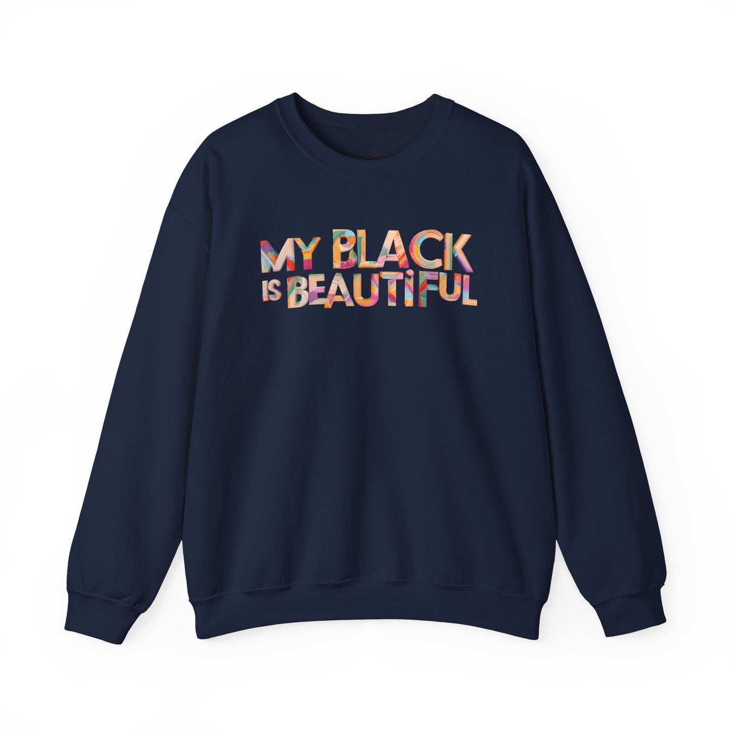 My Black is Beautiful (Multicolor) - Heavy Blend™ Crewneck Sweatshirt