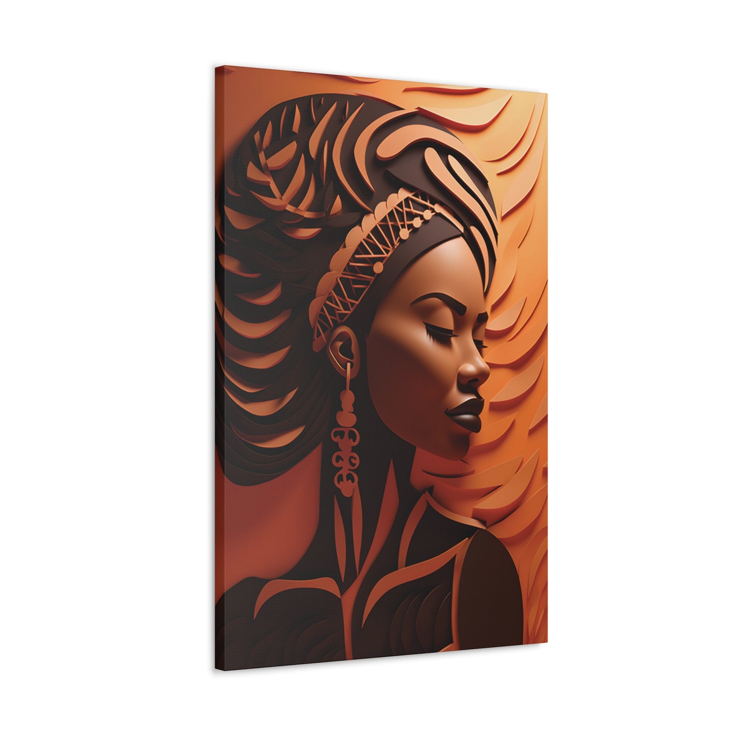 Copper Queens (Nia) - Canvas Print