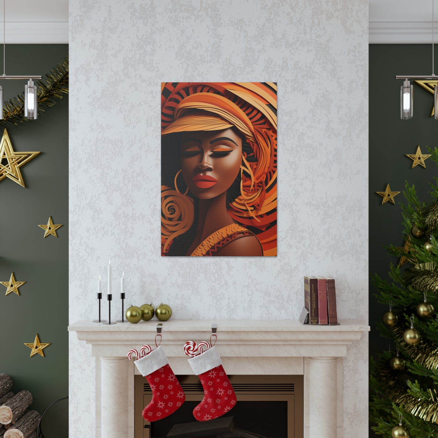 Copper Queens (Mona) - Canvas Print