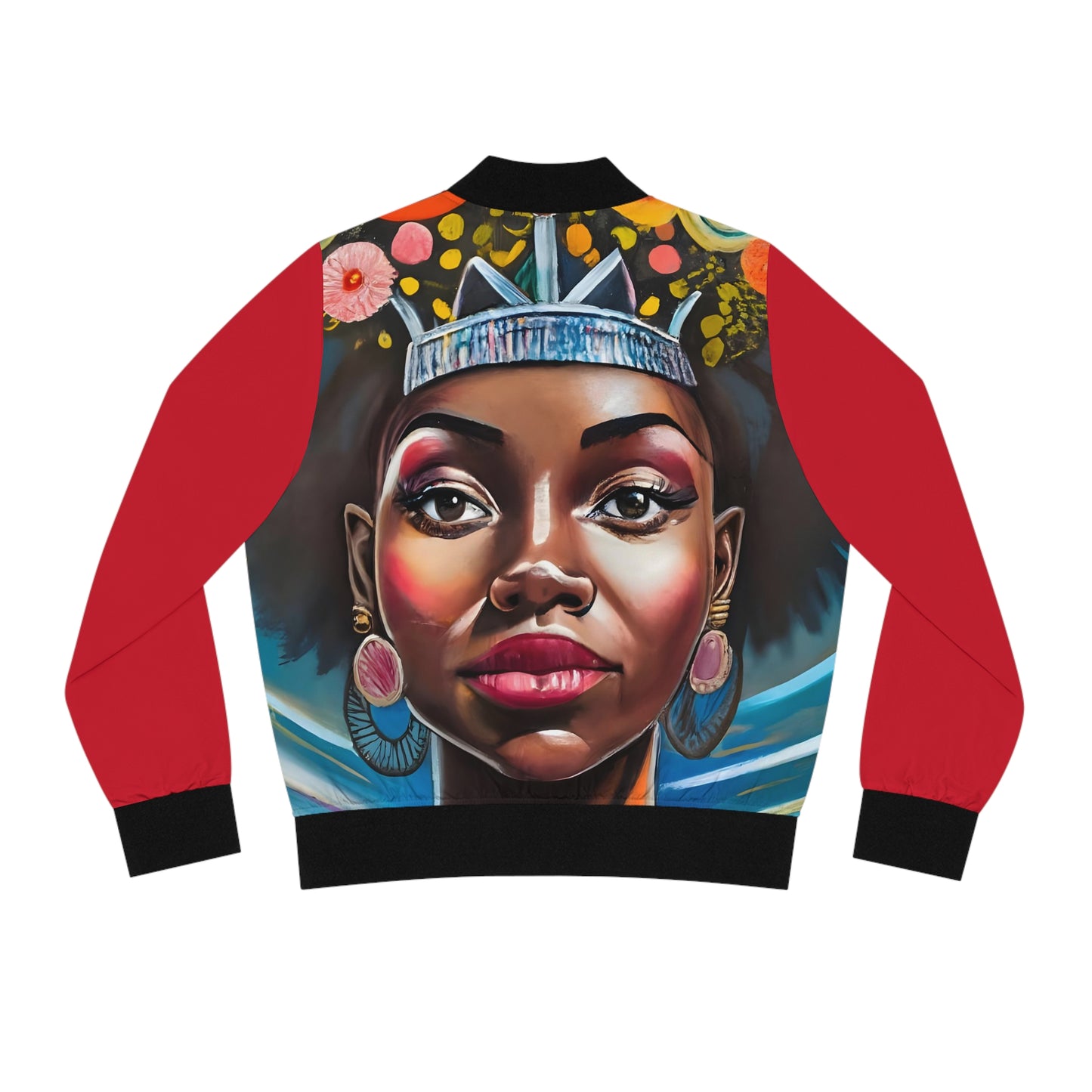 Black Beauty (Khadijah) - Women's Bomber Jacket