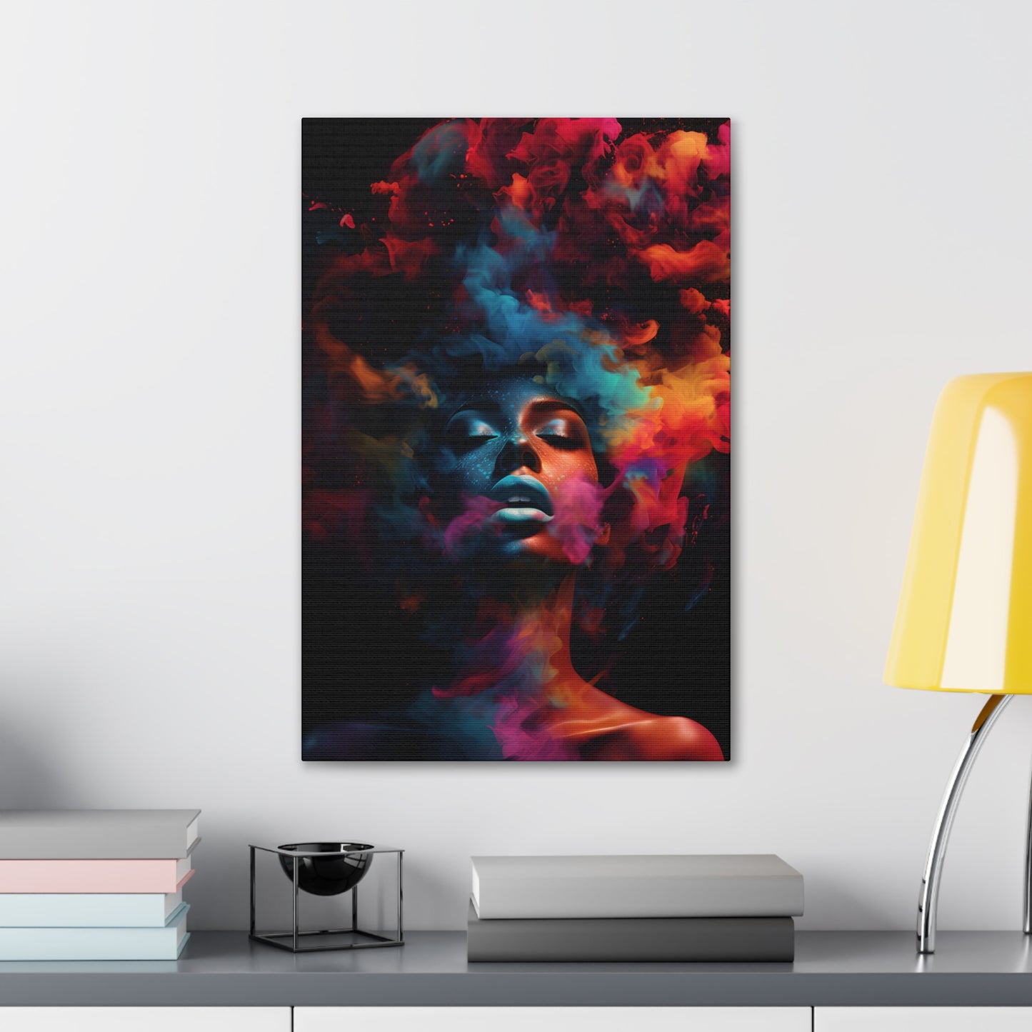 Cosmic Color & Cloudscapes (Ciara)  - Canvas Print