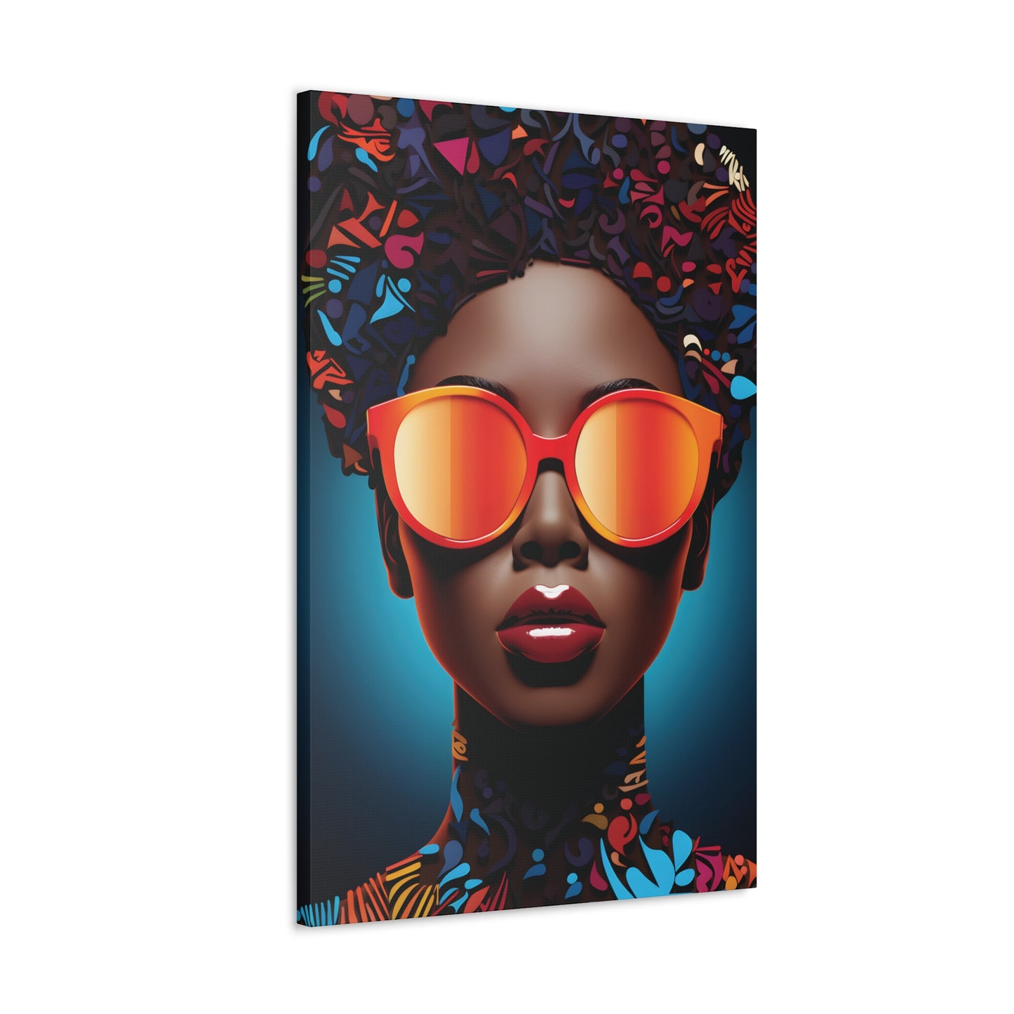 Bold Shades of Beauty (Monique) - Canvas Print