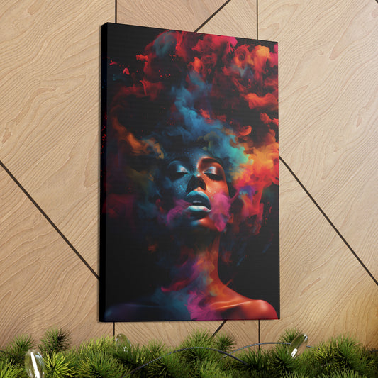 Cosmic Color & Cloudscapes (Ciara)  - Canvas Print