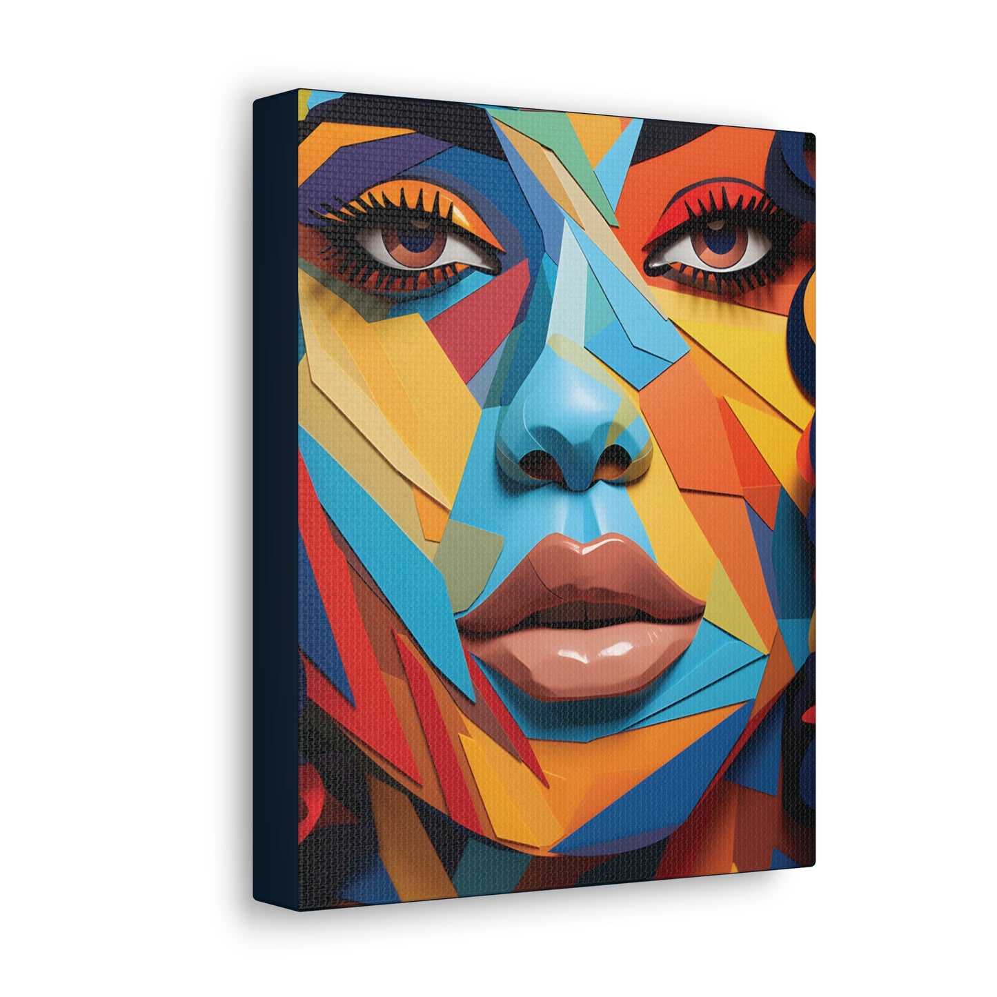 Melanated Mosaic (Whitney) - Canvas Print