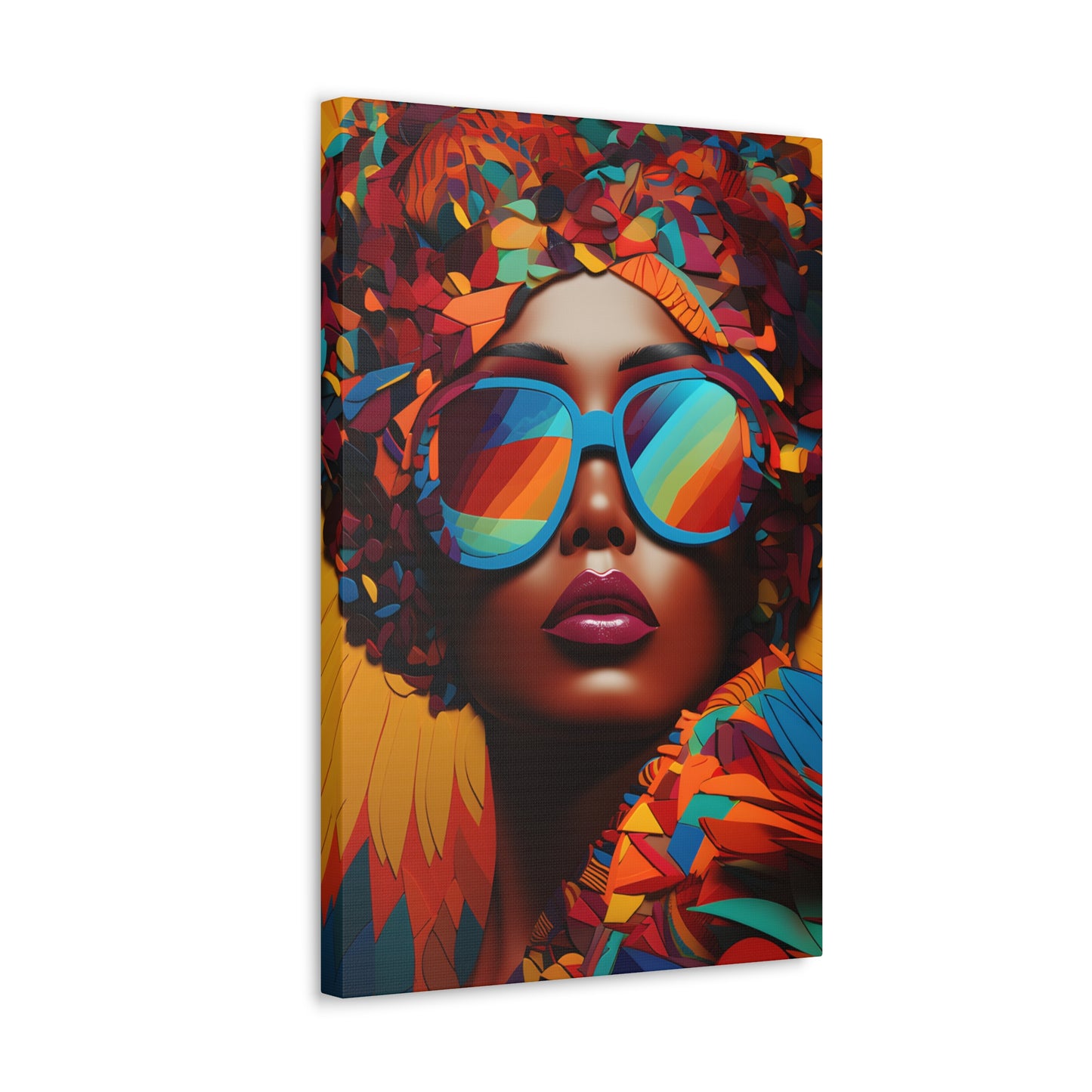 Kente Kouture (Nubia) - Canvas Print