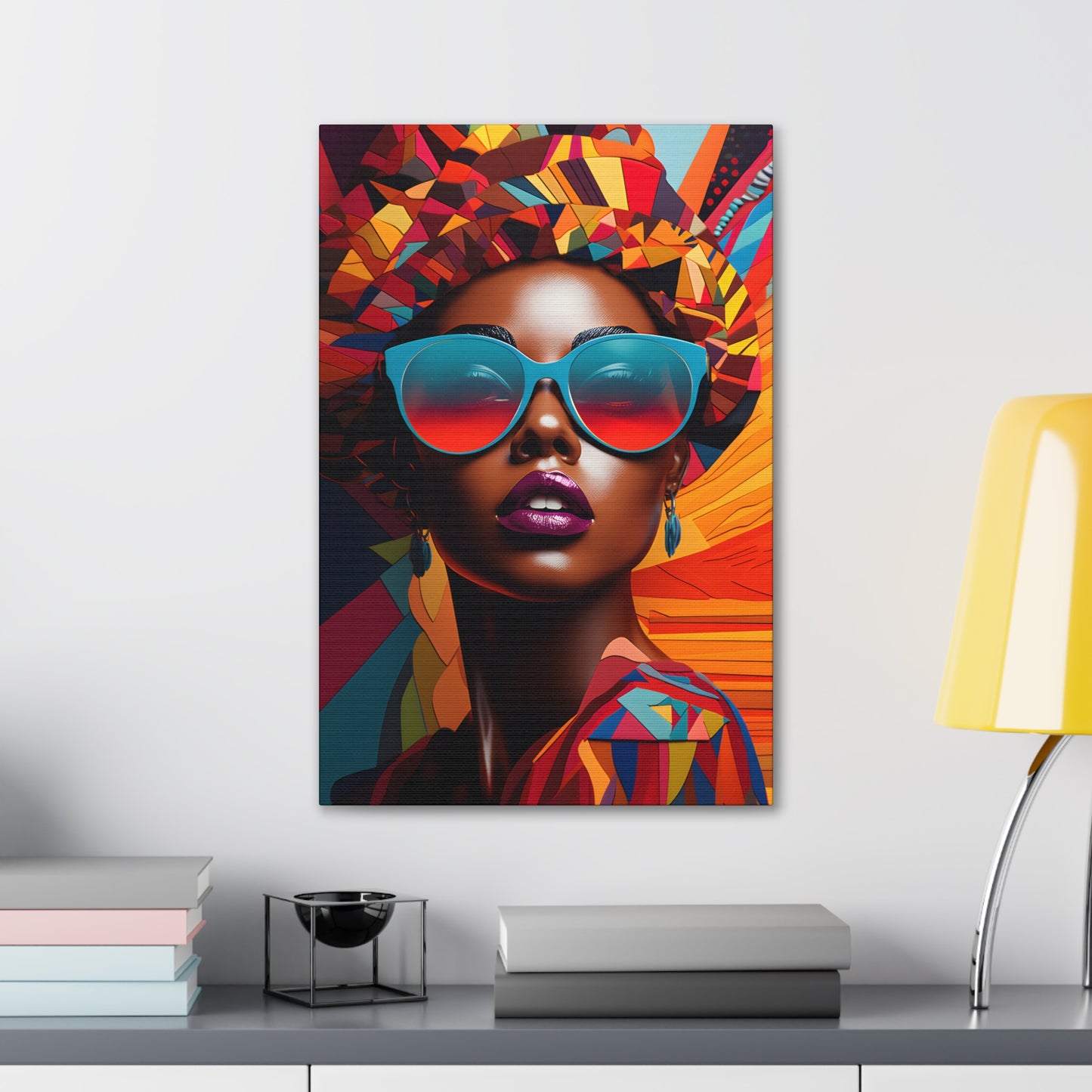 Kente Kouture (Dionne) - Canvas Print