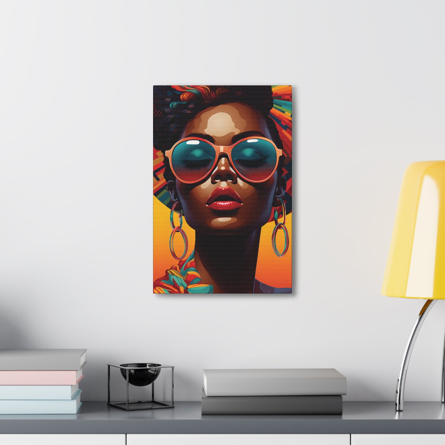 Kente Kouture (Lorraine) - Canvas Print