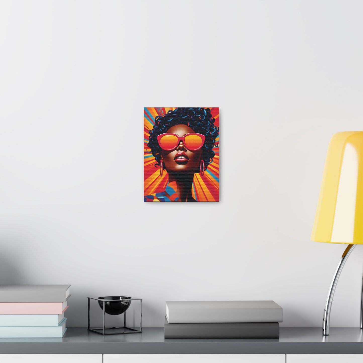 Electric Elegance (Felicia) - Canvas Print