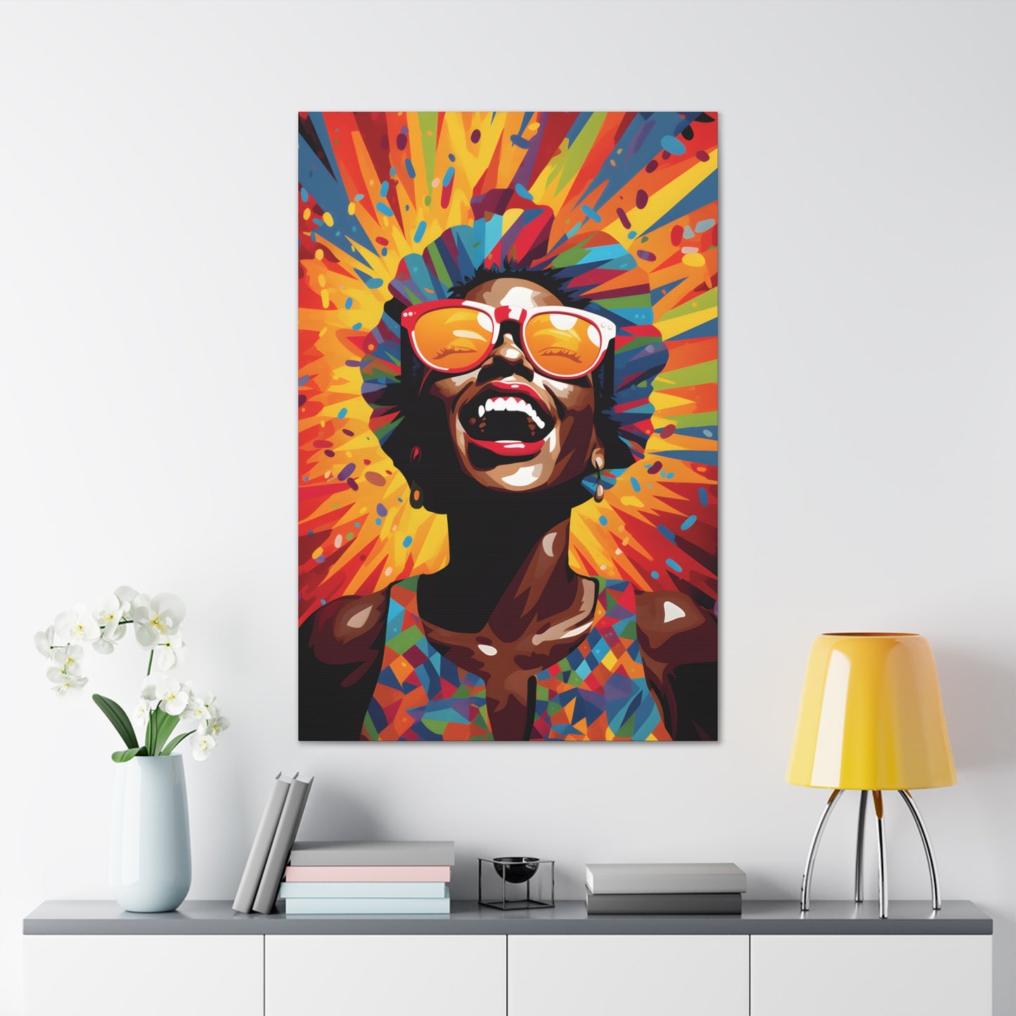 Electric Elegance (Sydney)  - Canvas Print