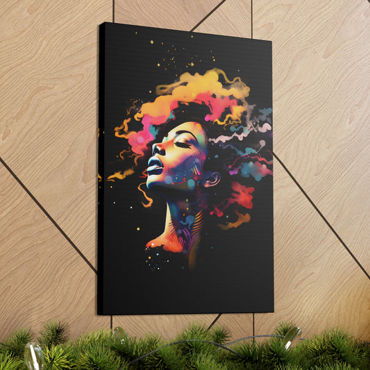 Cosmic Color & Cloudscapes (Stella)  - Canvas Print