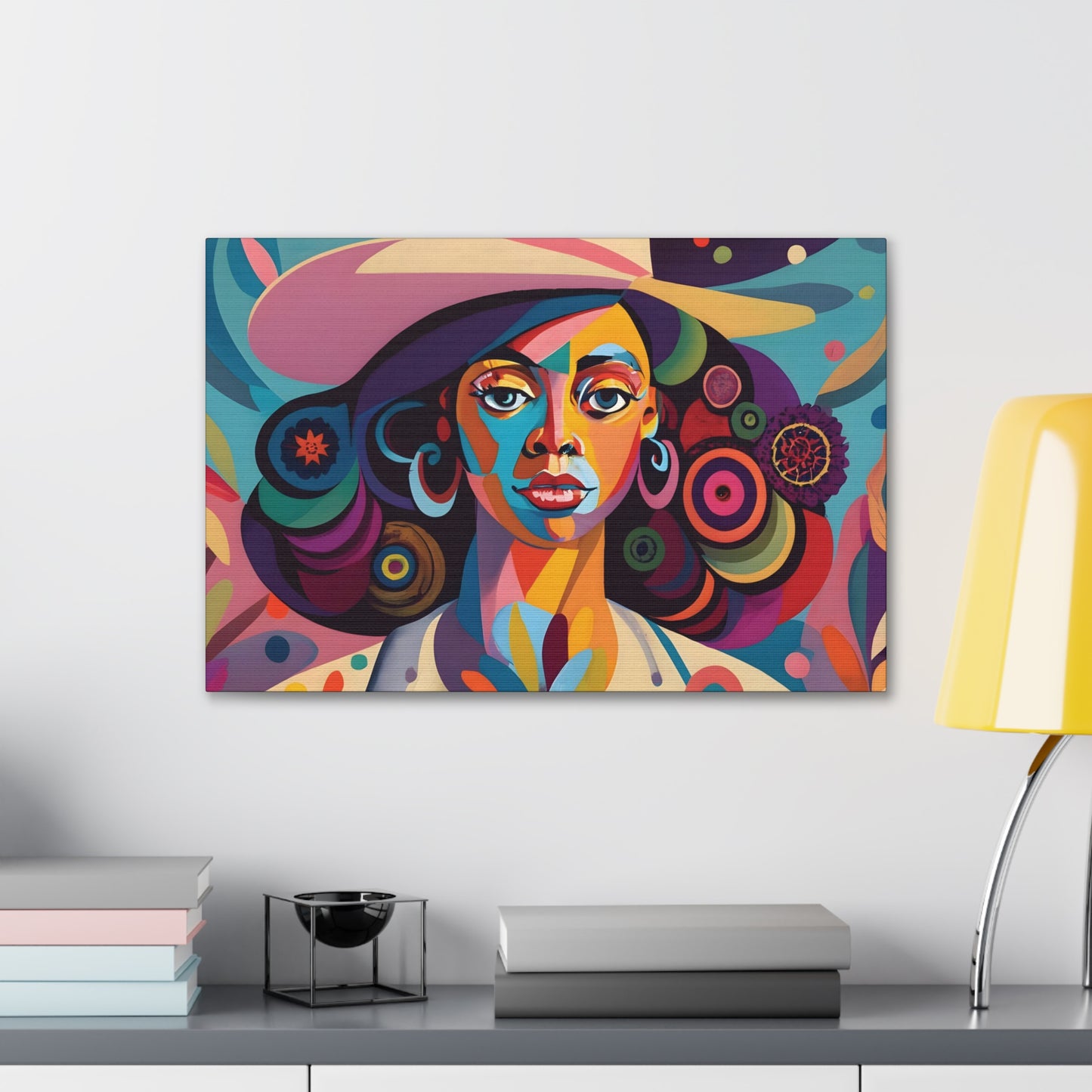 Abstract Africana (Zola) - Canvas Print