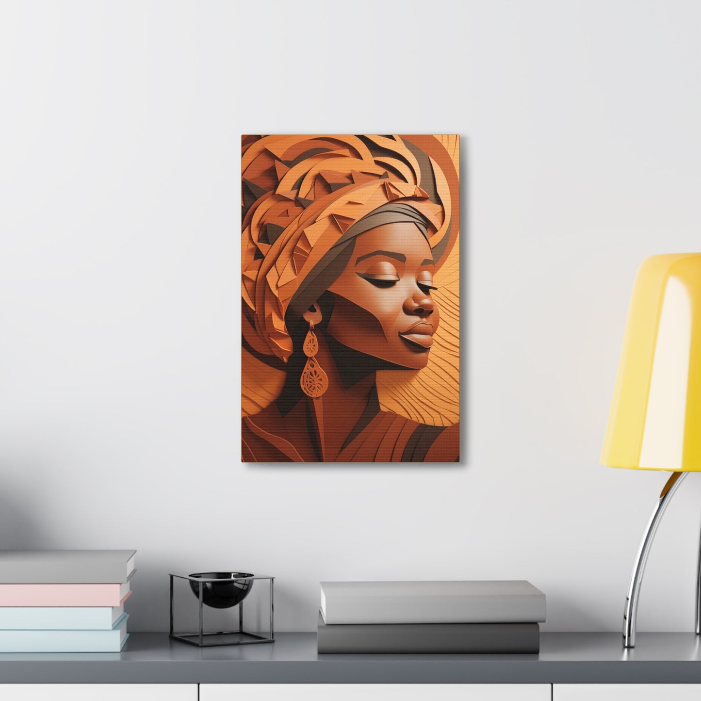 Copper Queens (Ebony) - Canvas Print