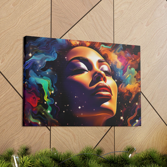 Cosmic Color & Cloudscapes (Lyrica)  - Canvas Print