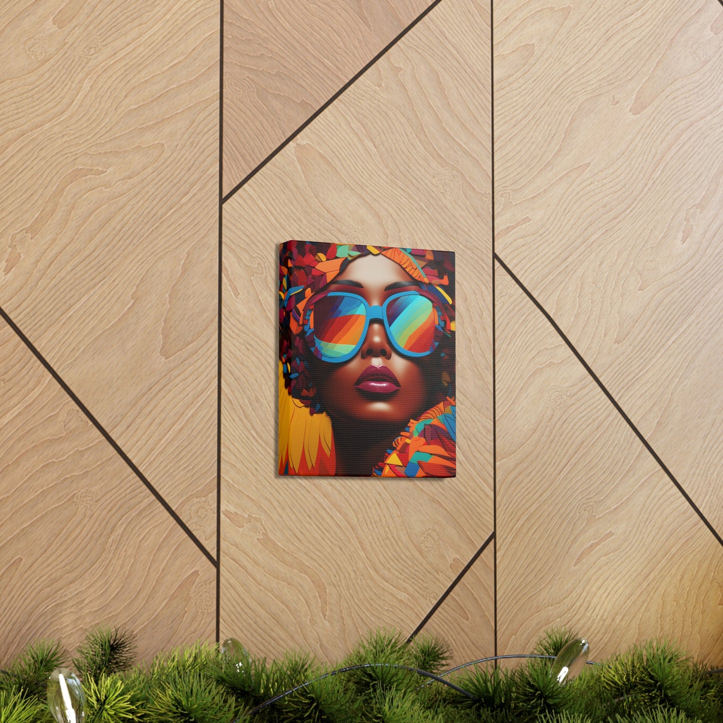 Kente Kouture (Nubia) - Canvas Print