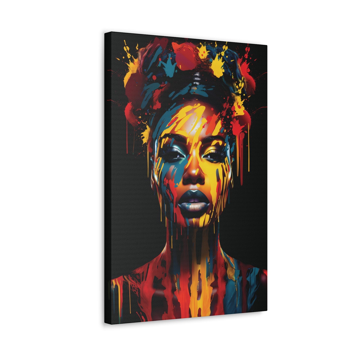 Splatter of Soul (Sanaa) - Canvas Print