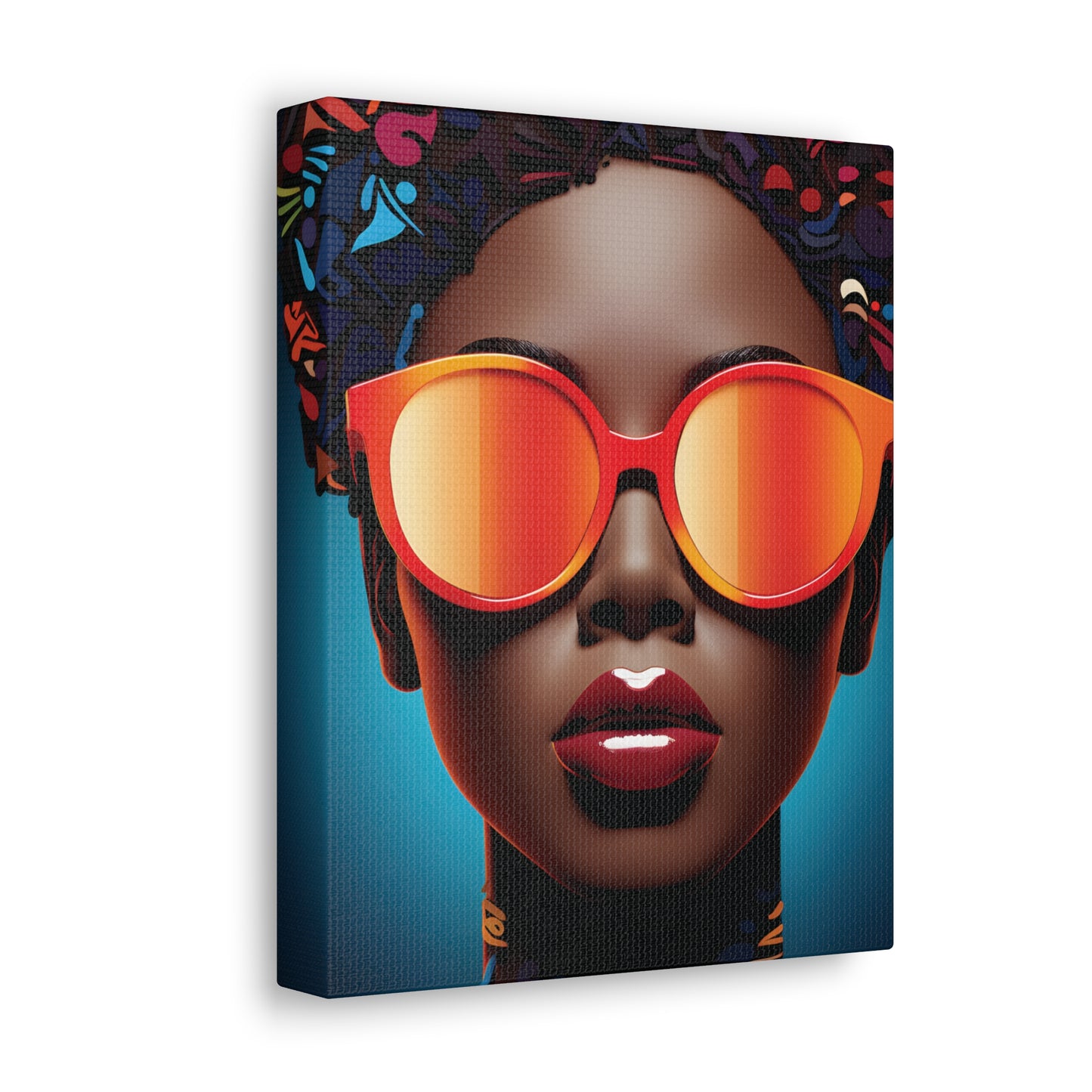 Bold Shades of Beauty (Monique) - Canvas Print