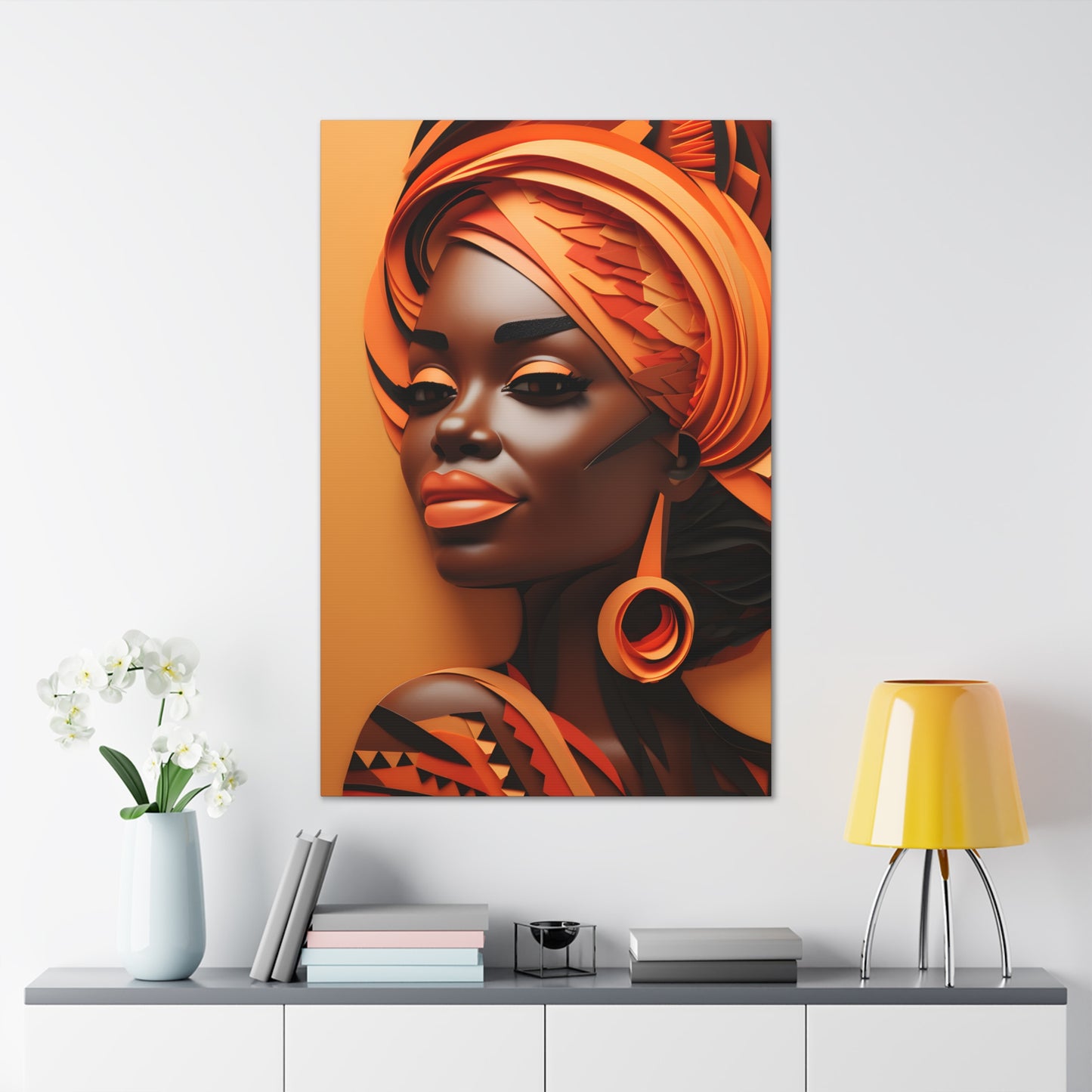 Copper Queens (Amara) - Canvas Print