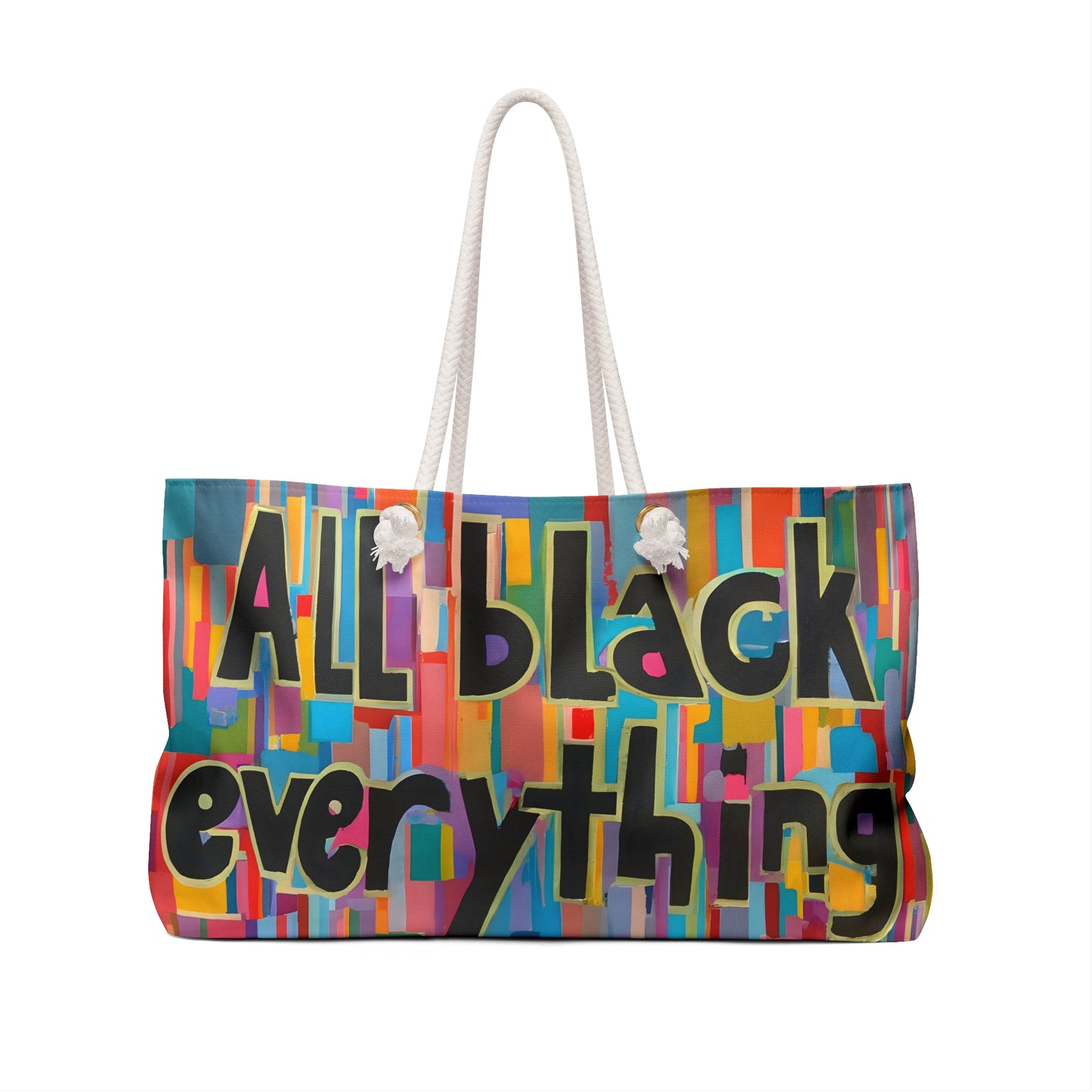 All Black Everything - Everyday Tote Bag