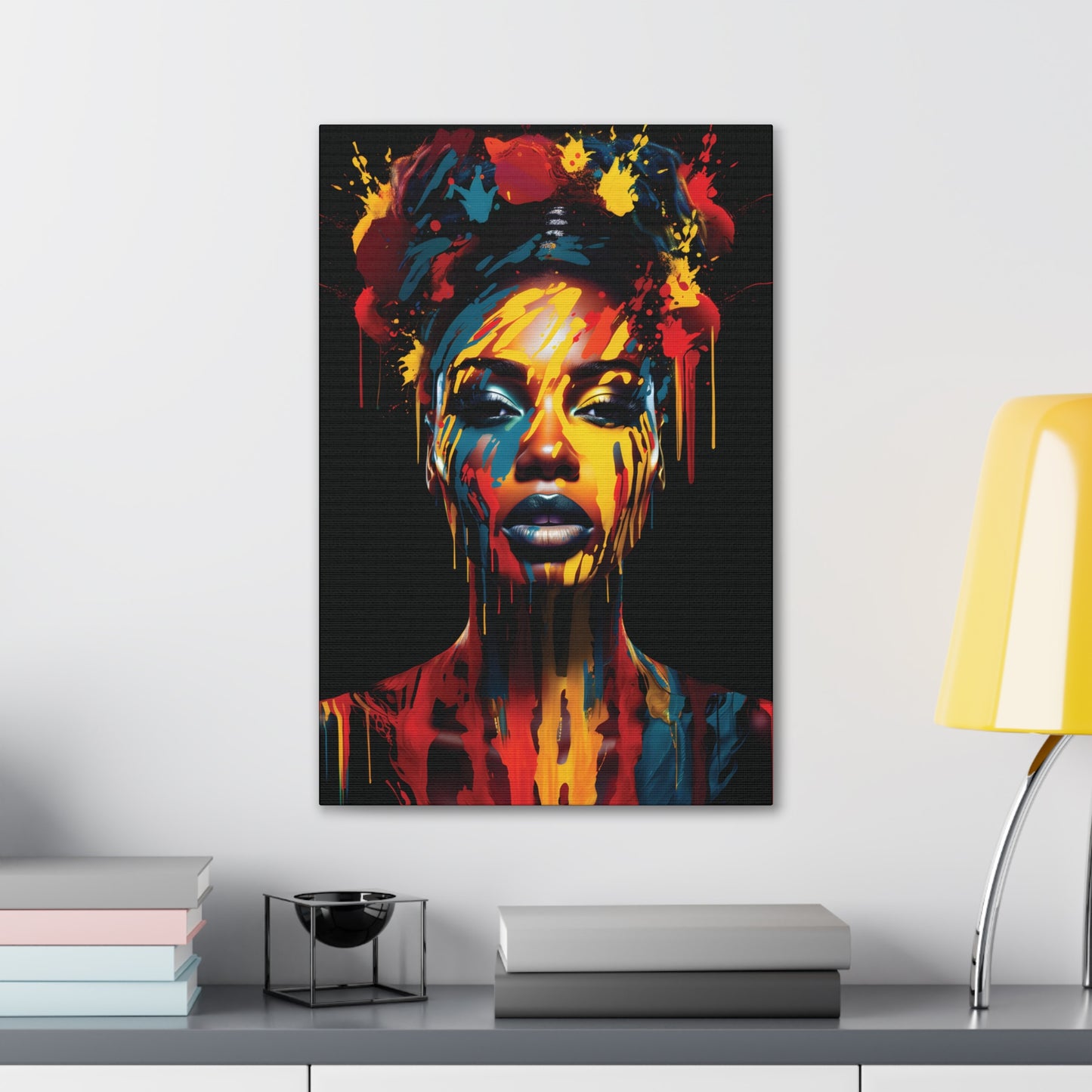 Splatter of Soul (Sanaa) - Canvas Print