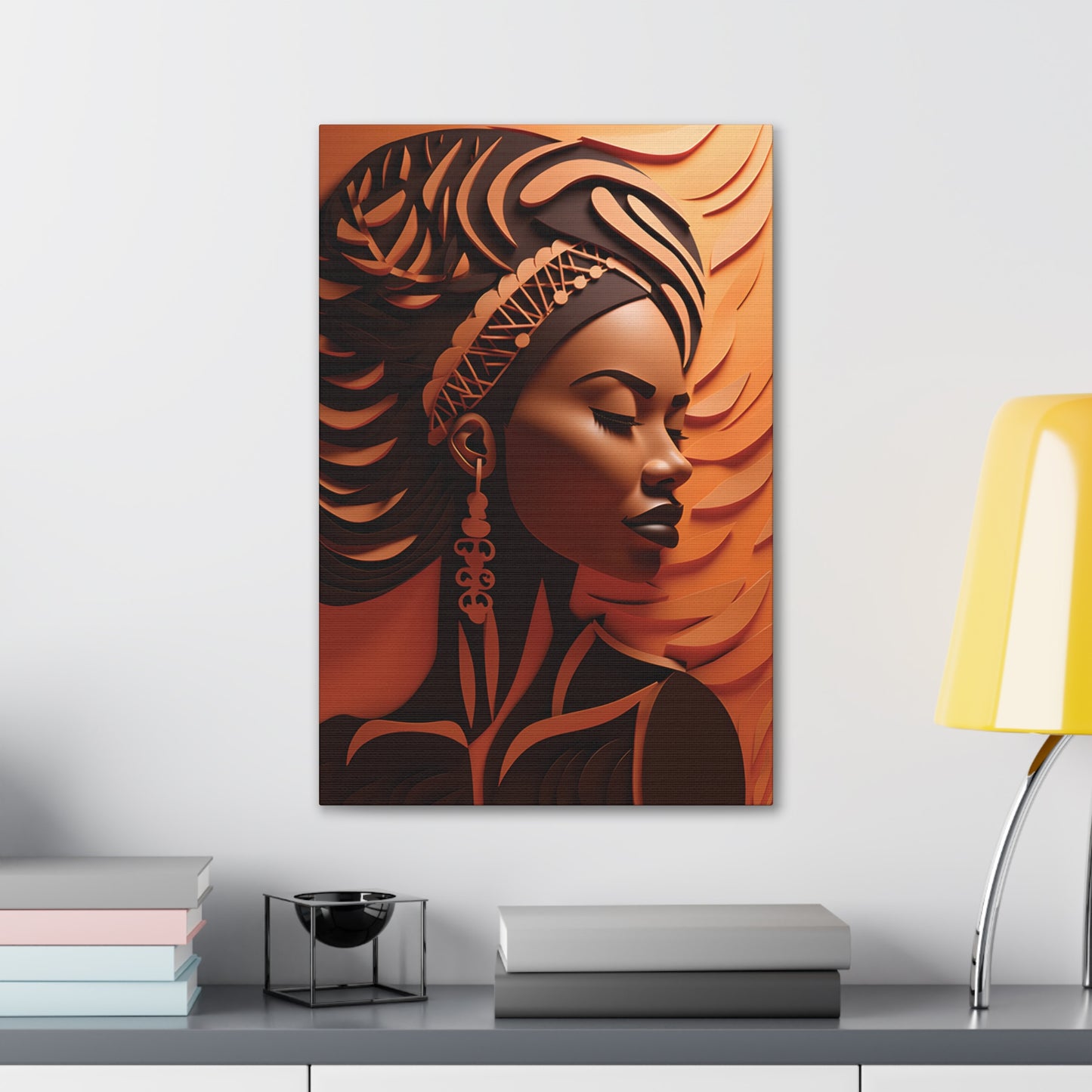 Copper Queens (Nia) - Canvas Print