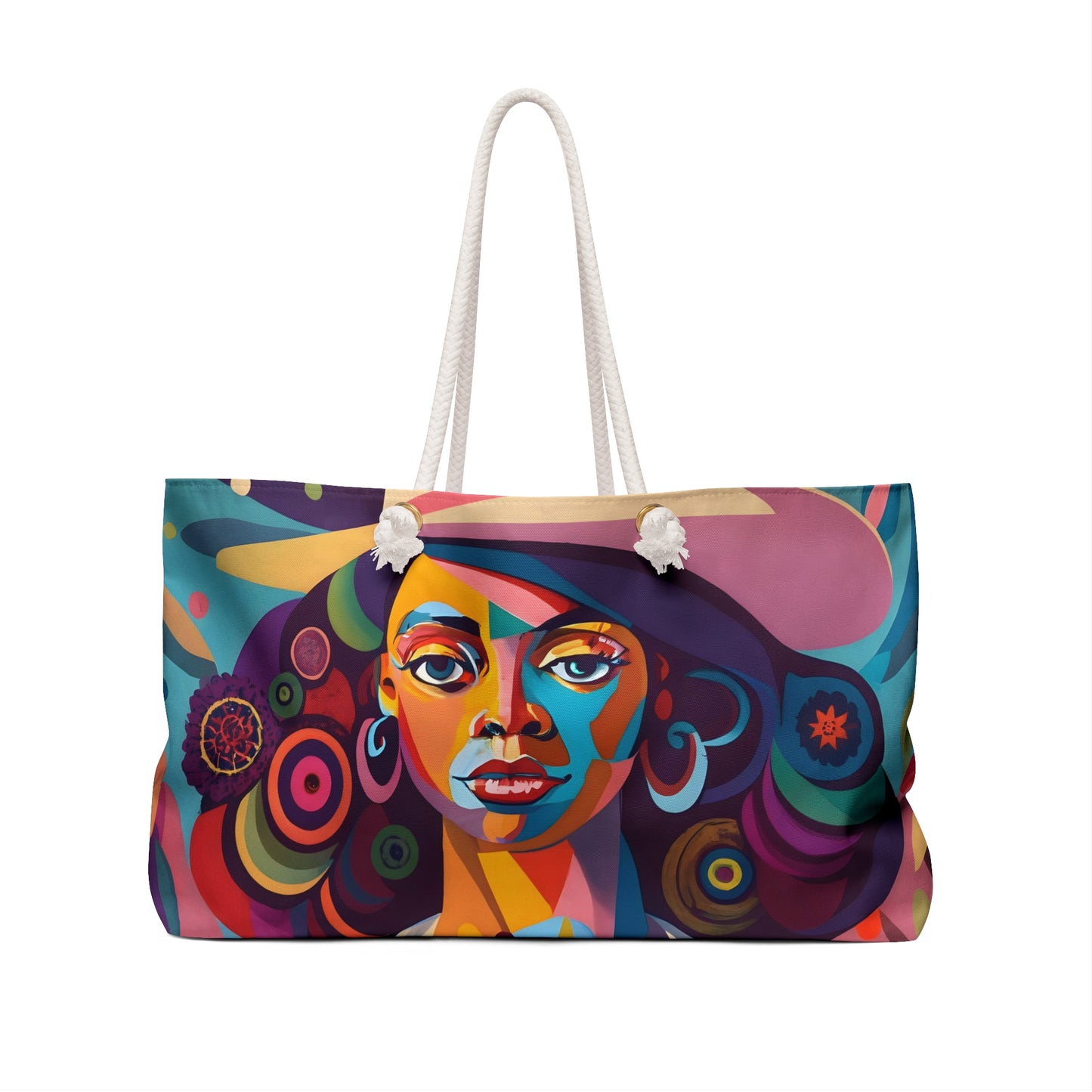 Abstract Africana (Zola) -  Everyday Tote Bag