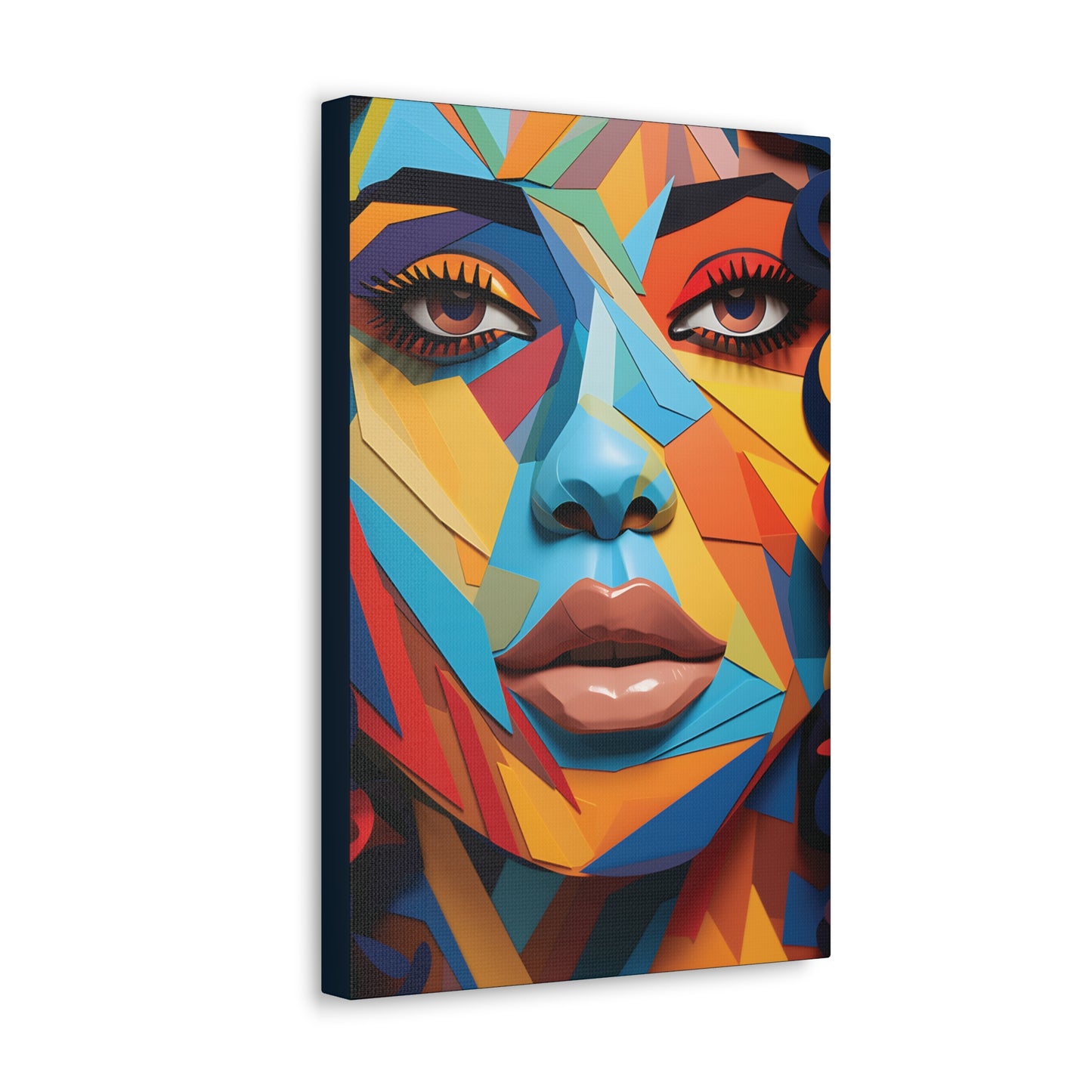 Melanated Mosaic (Whitney) - Canvas Print