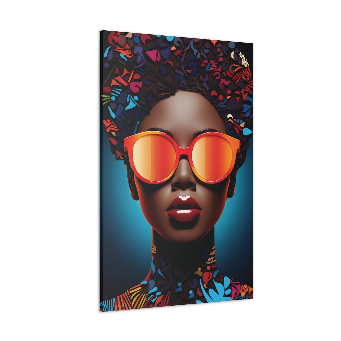 Bold Shades of Beauty (Monique) - Canvas Print