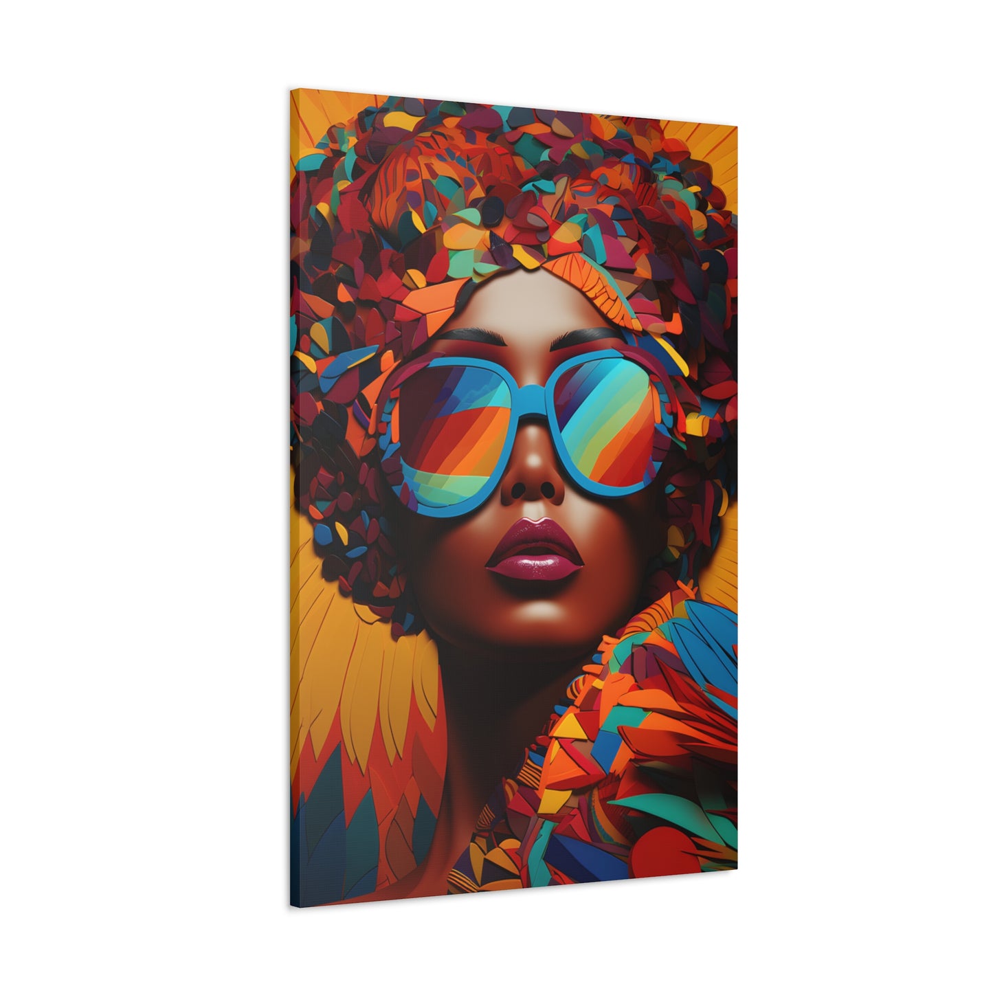 Kente Kouture (Nubia) - Canvas Print