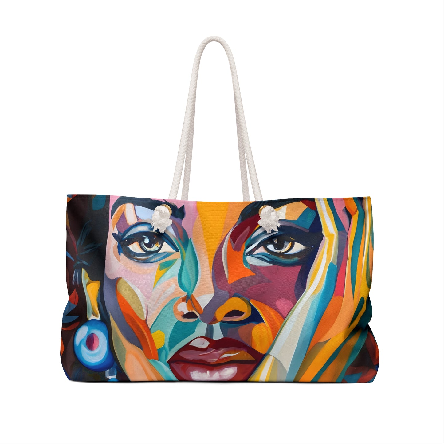 Abstract Africana (Pamela) -  Everyday Tote Bag