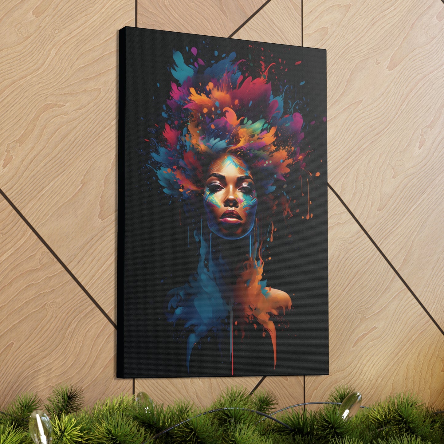 Splatter of Soul (Nyah) - Canvas Print