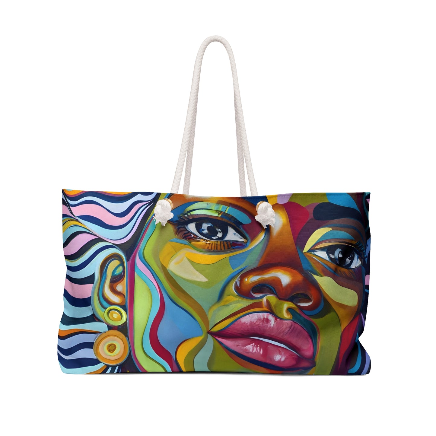 Abstract Africana (Yara) - Everyday Tote Bag