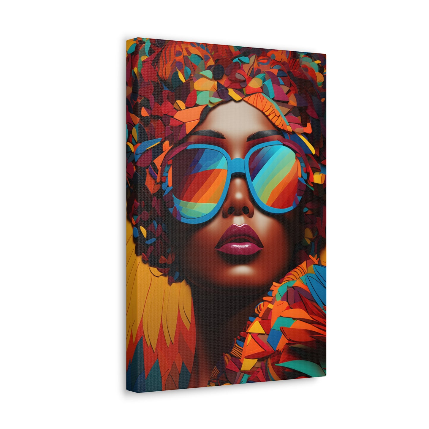 Kente Kouture (Nubia) - Canvas Print