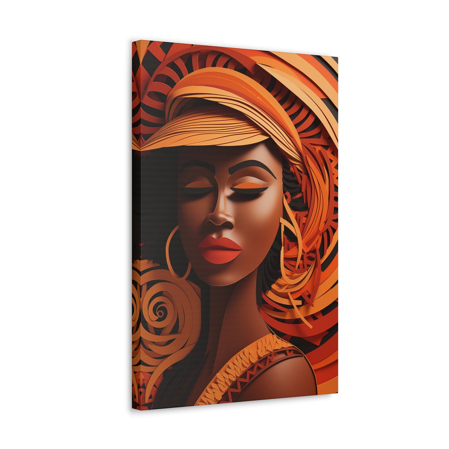 Copper Queens (Mona) - Canvas Print